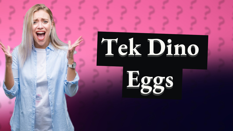 Tek Dino Eggs