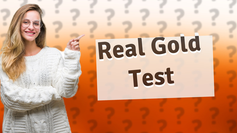 Real Gold Test