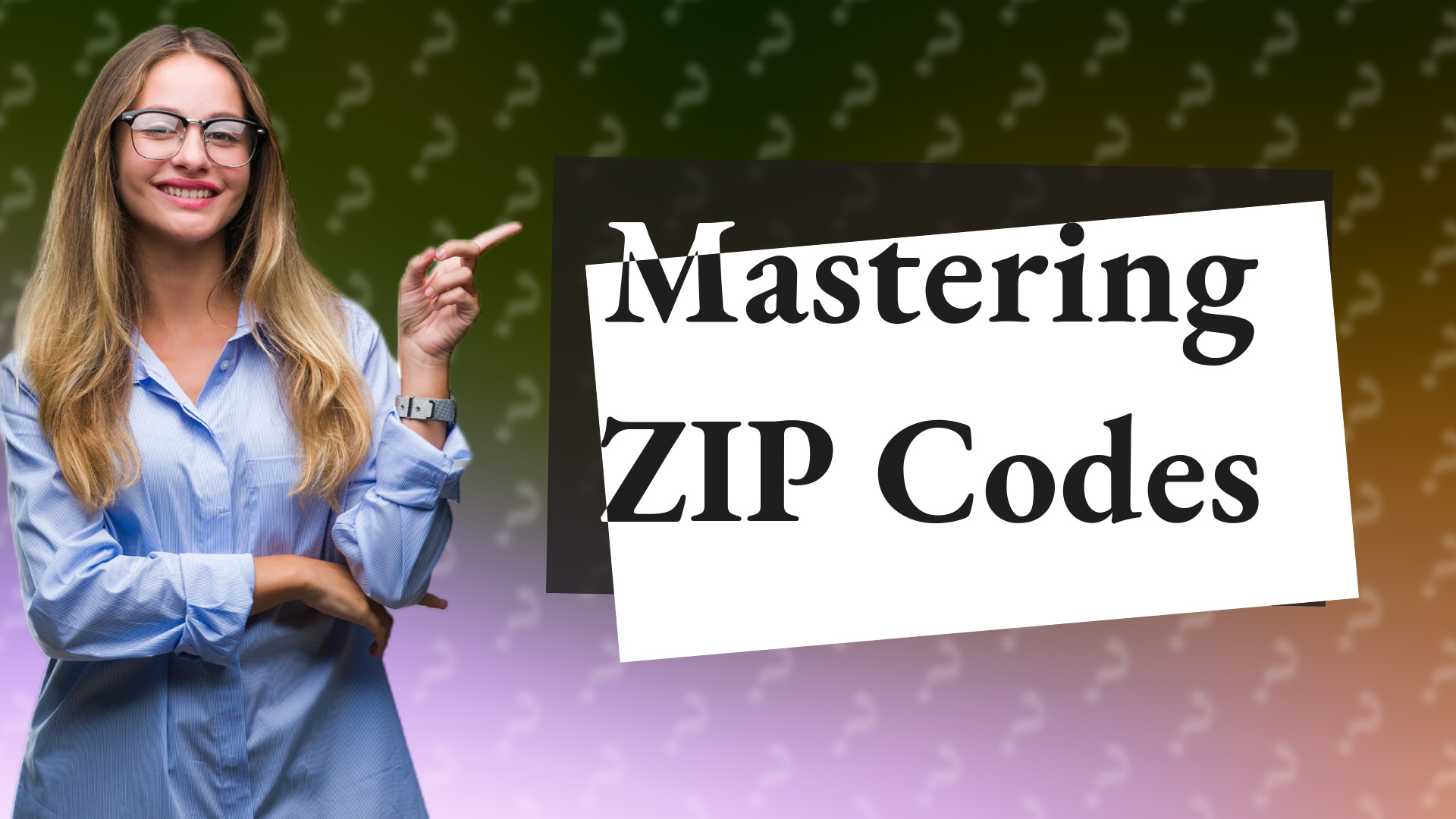 Mastering ZIP Codes