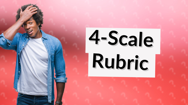 4-Scale Rubric