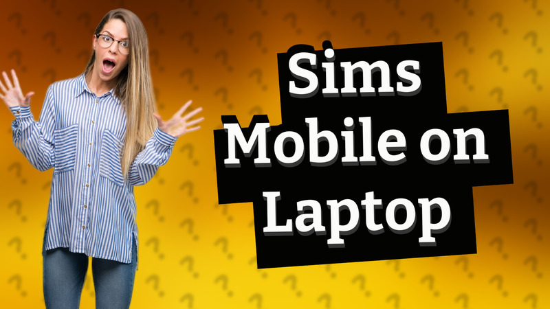 Sims Mobile on Laptop