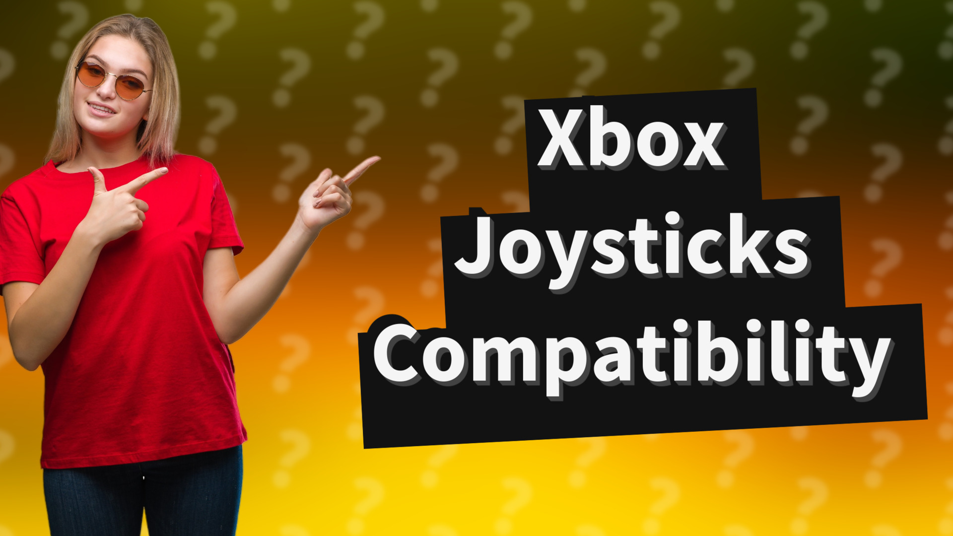 Xbox Joysticks Compatibility