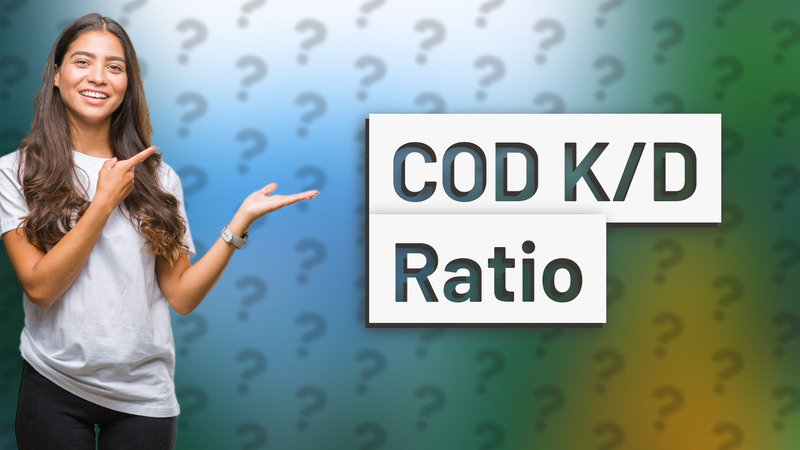 COD K/D Ratio
