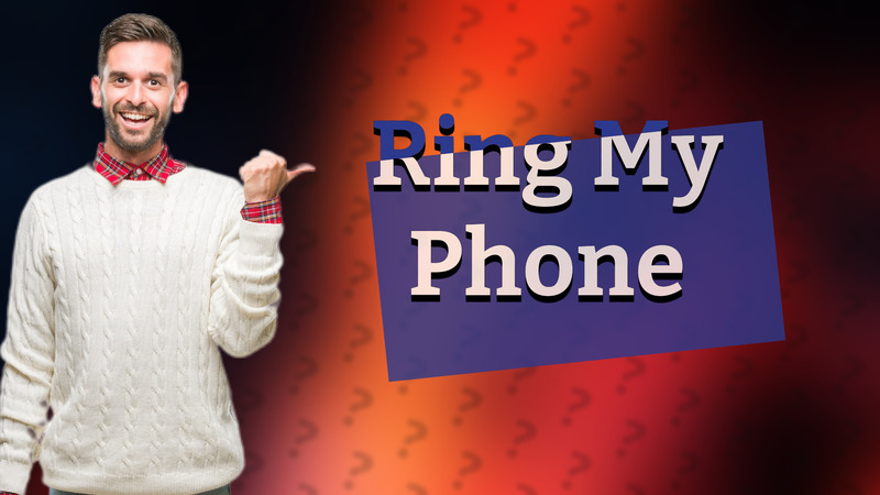 Ring My Phone
