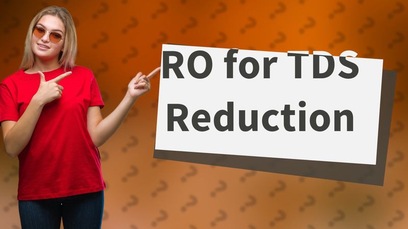 RO for TDS Reduction