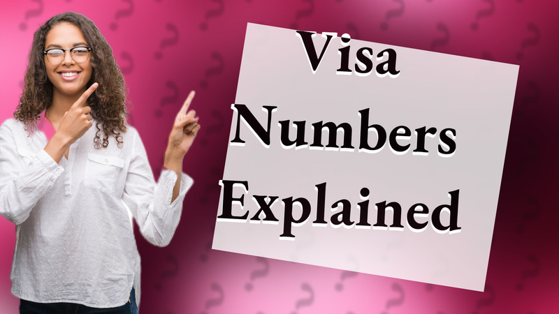 Visa Numbers Explained