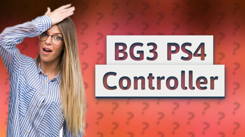 BG3 PS4 Controller