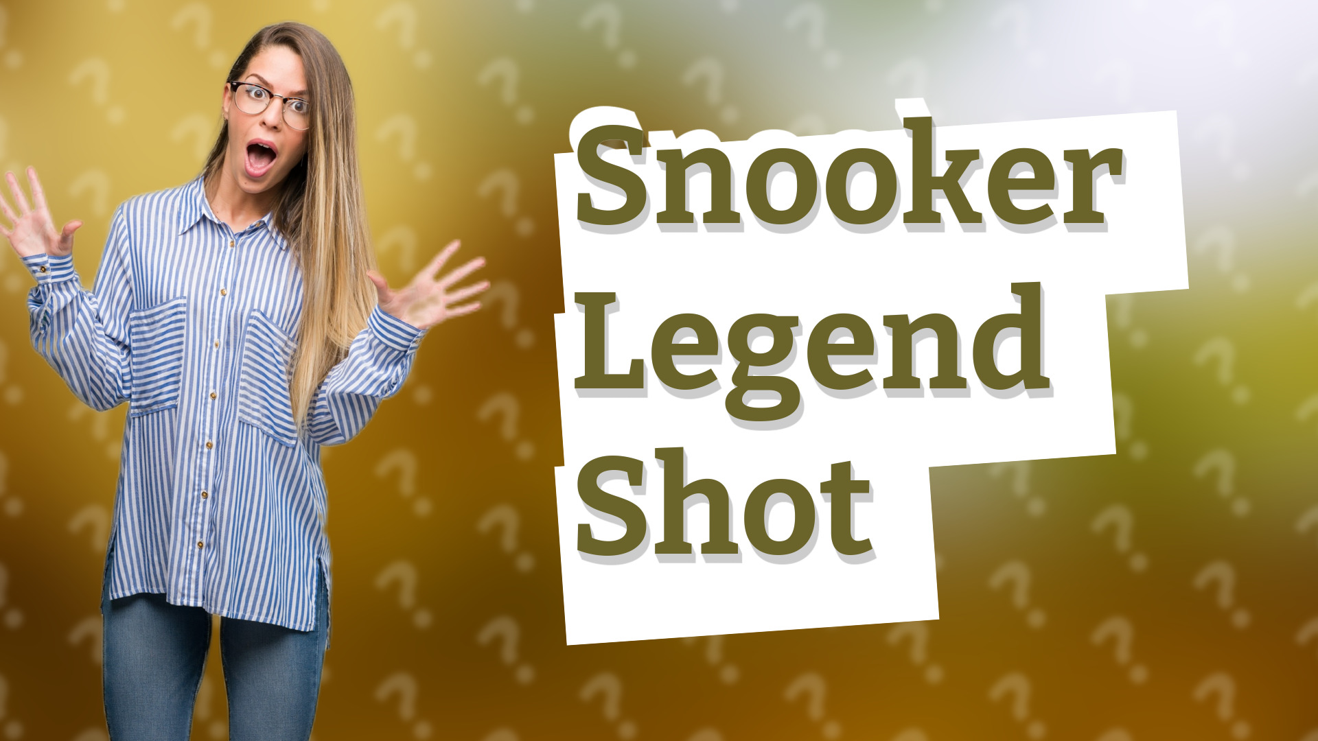 Snooker Legend Shot