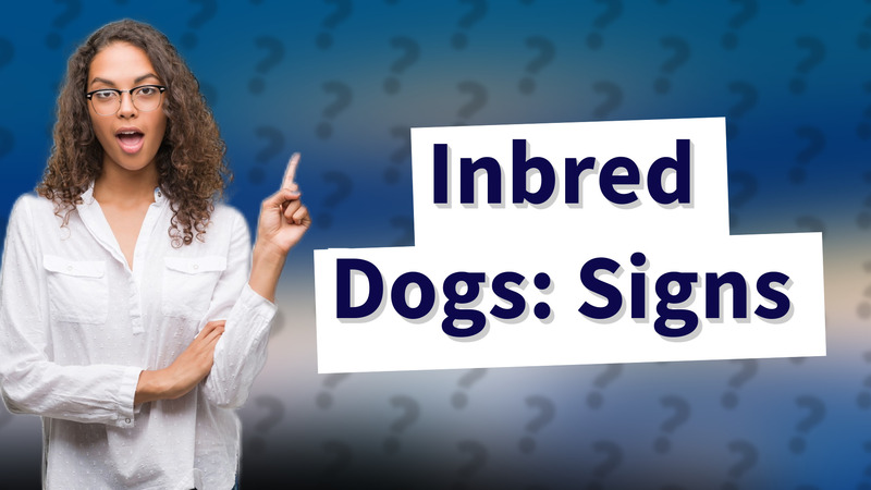 Inbred Dogs: Signs