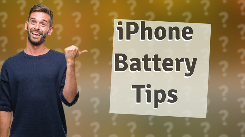 iPhone Battery Tips