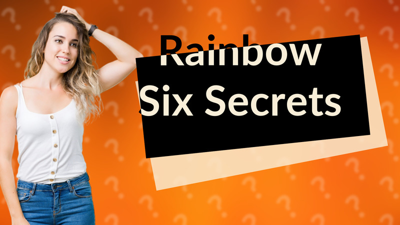 Rainbow Six Secrets