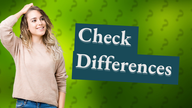 Check Differences
