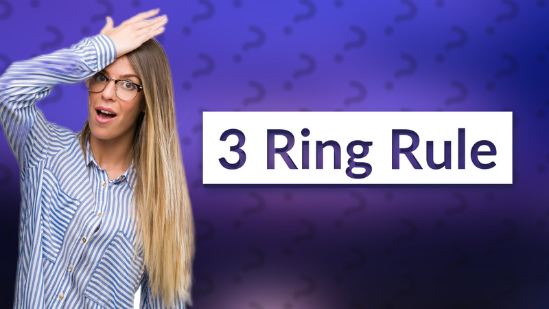 3 Ring Rule