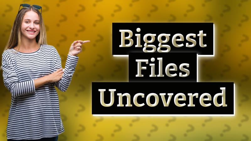 Biggest Files Uncovered