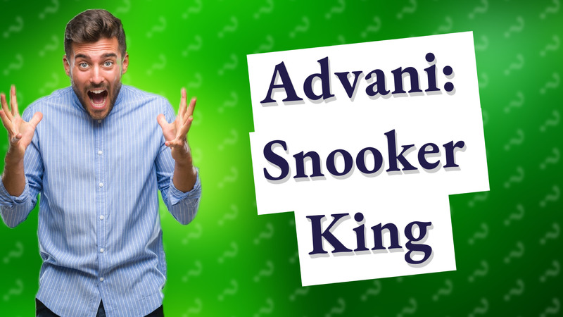 Advani: Snooker King