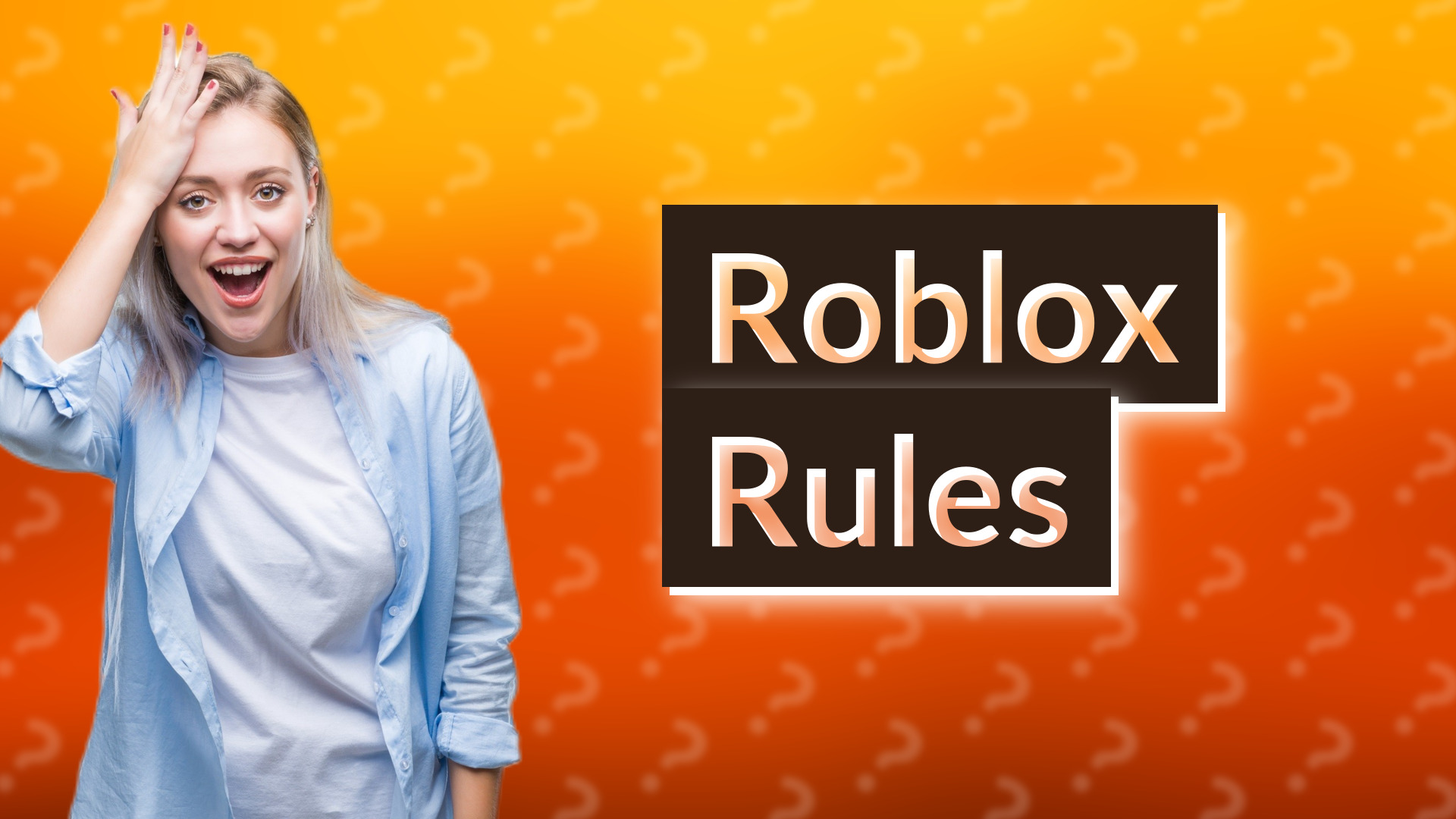 Roblox Rules