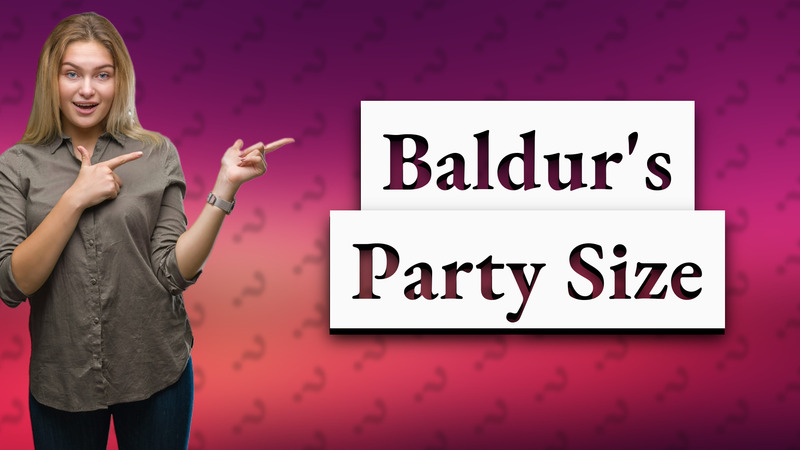 Baldur's Party Size