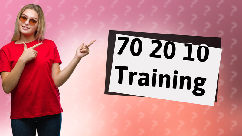 70 20 10 Training