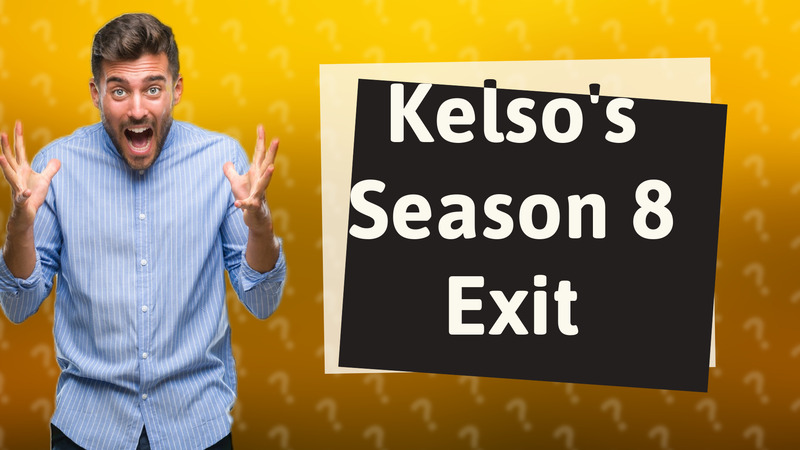Kelso's Season 8 Exit