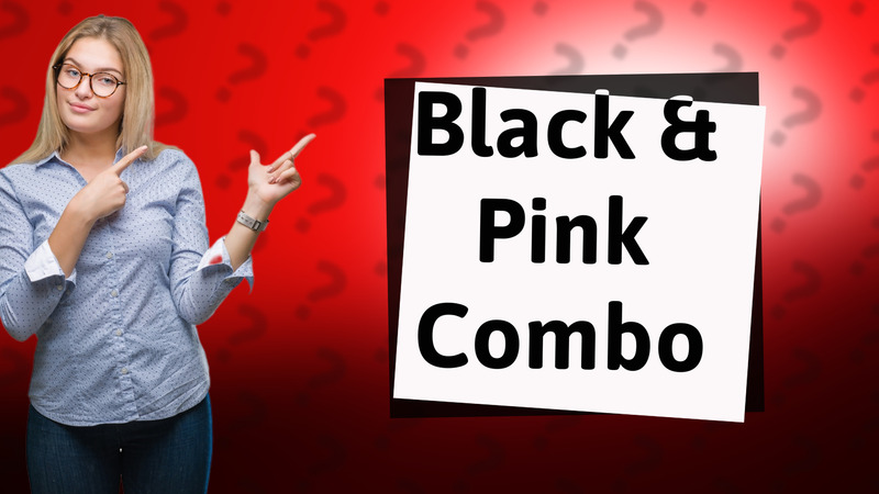 Black & Pink Combo