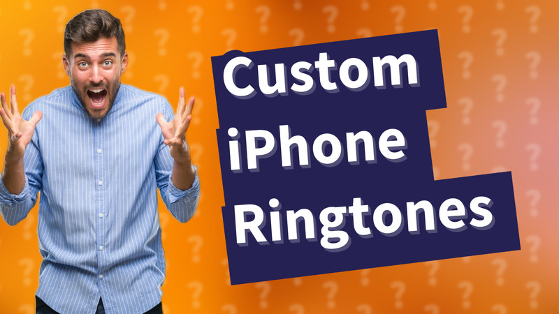 Custom iPhone Ringtones