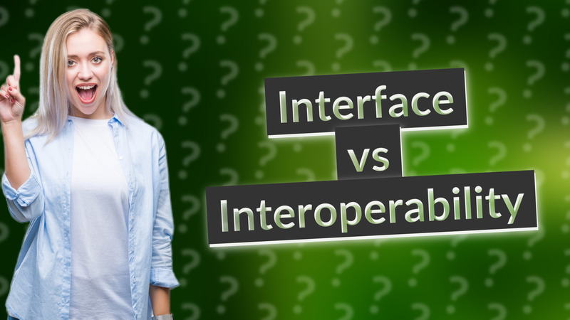 Interface vs Interoperability