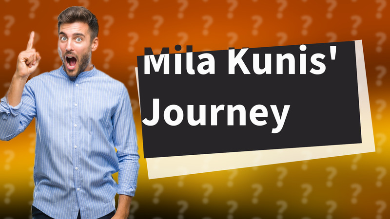 Mila Kunis' Journey