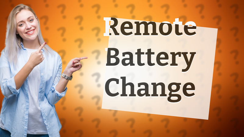 Remote Battery Change
