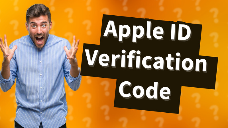 Apple ID Verification Code
