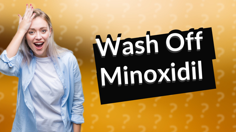 Wash Off Minoxidil