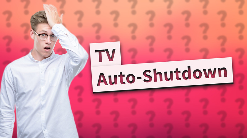 TV Auto-Shutdown