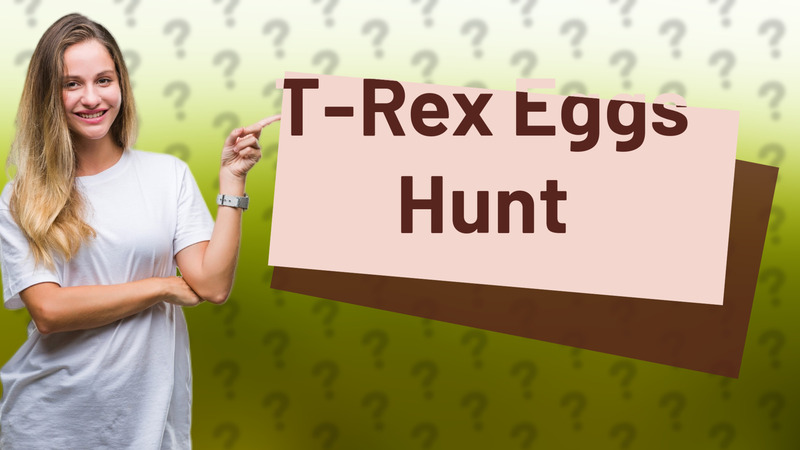 T-Rex Eggs Hunt