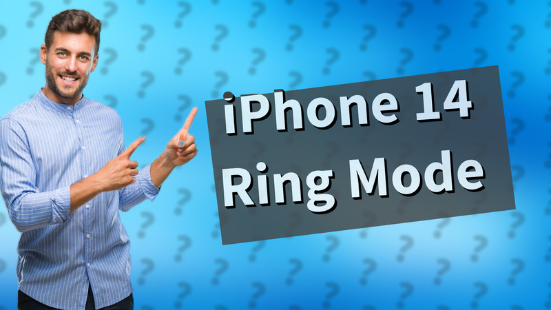 iPhone 14 Ring Mode