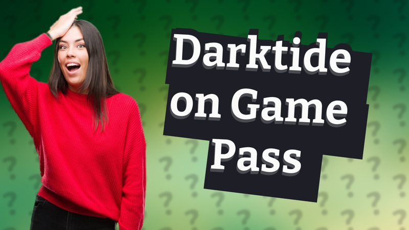 Darktide on Game Pass