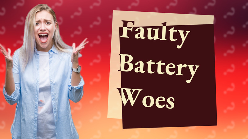 Faulty Battery Woes