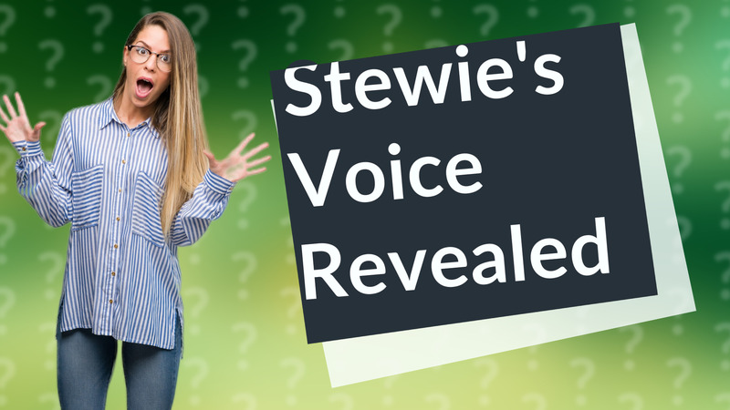 Stewie's Voice Revealed