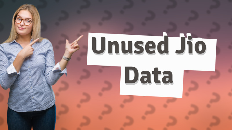 Unused Jio Data