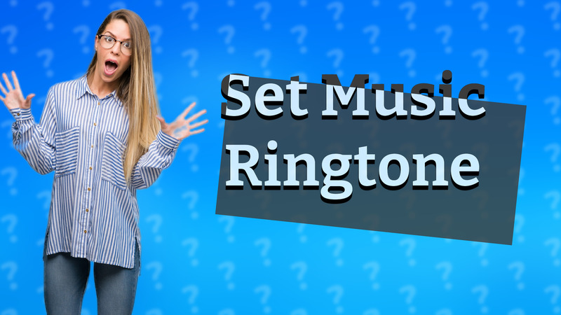 Set Music Ringtone