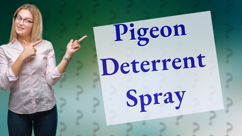 Pigeon Deterrent Spray