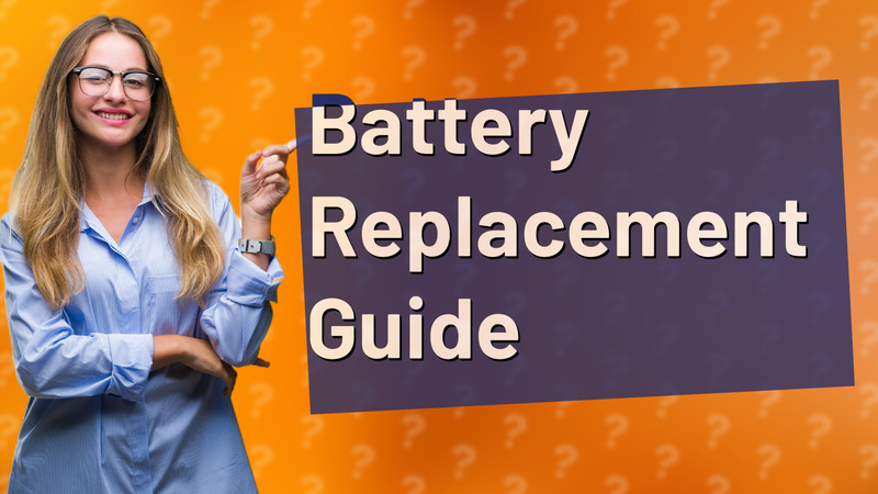 Battery Replacement Guide