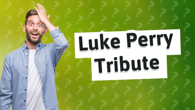 Luke Perry Tribute
