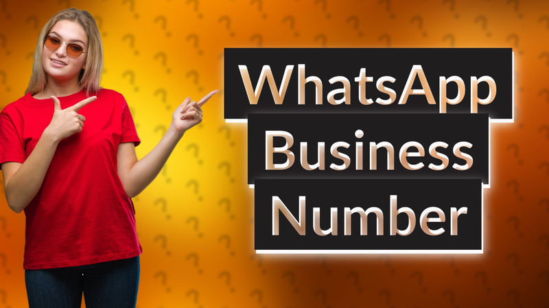 WhatsApp Business Number