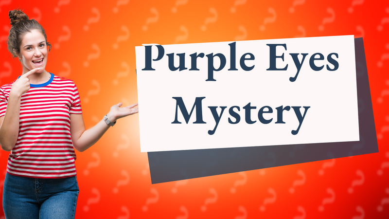 Purple Eyes Mystery