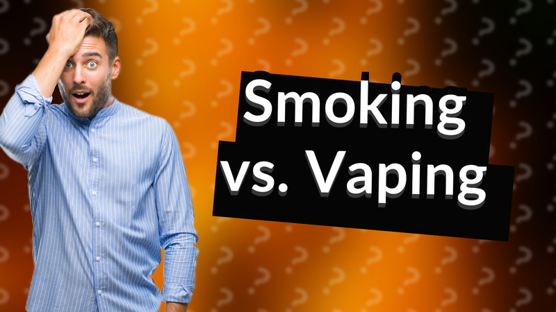 Smoking vs. Vaping