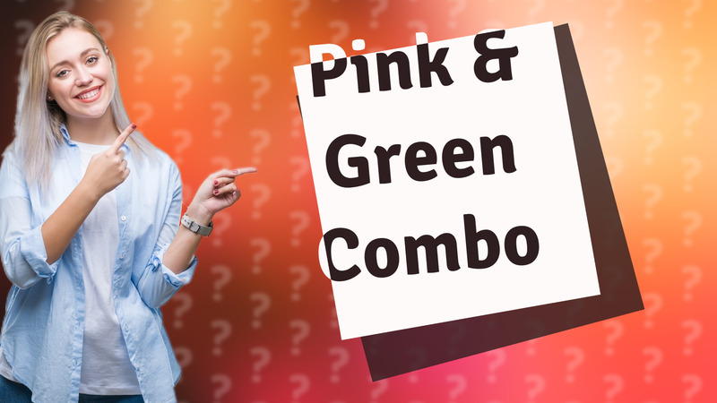 Pink & Green Combo