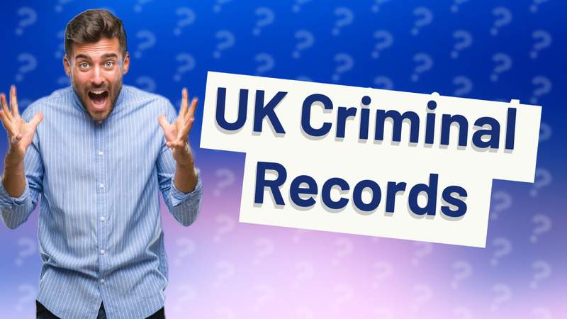UK Criminal Records