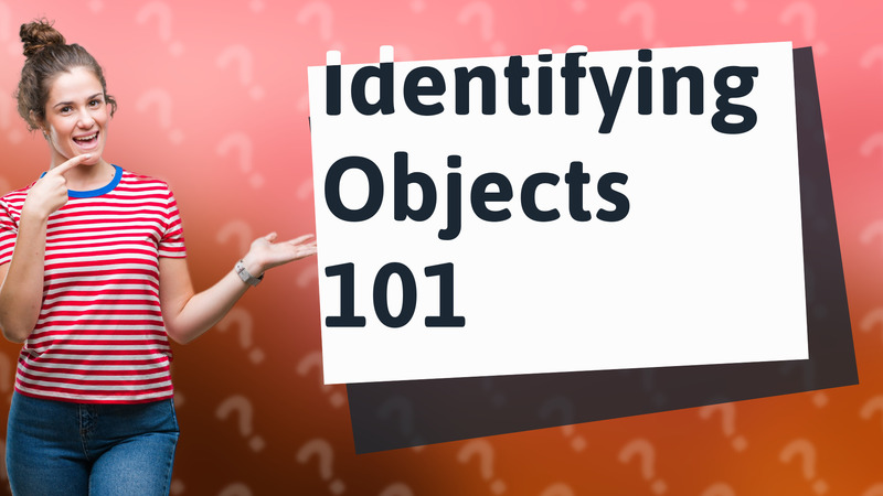 Identifying Objects 101