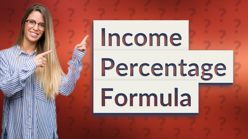 Income Percentage Formula