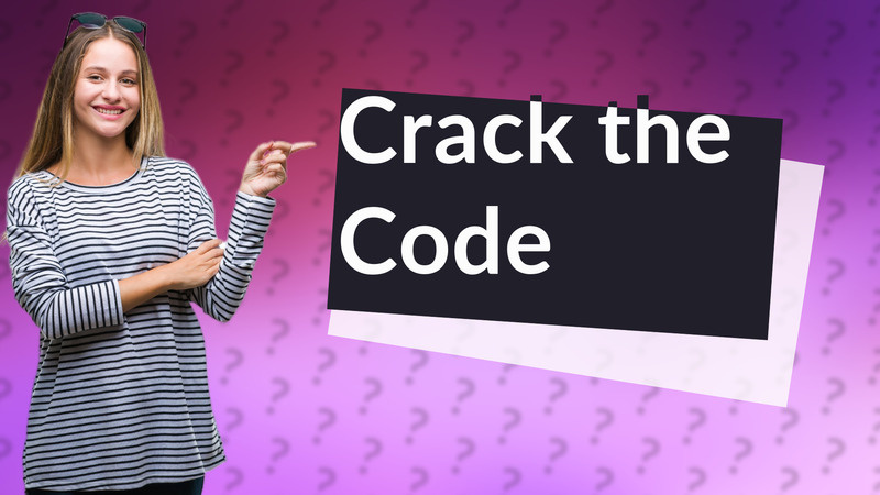 Crack the Code