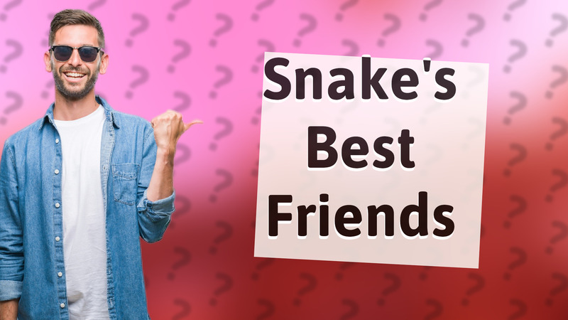 Snake's Best Friends